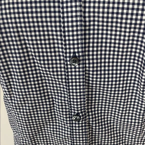 Talbots Women's Black and White Checkered Sleeveless Top Size 8P - Picture 3 of 5